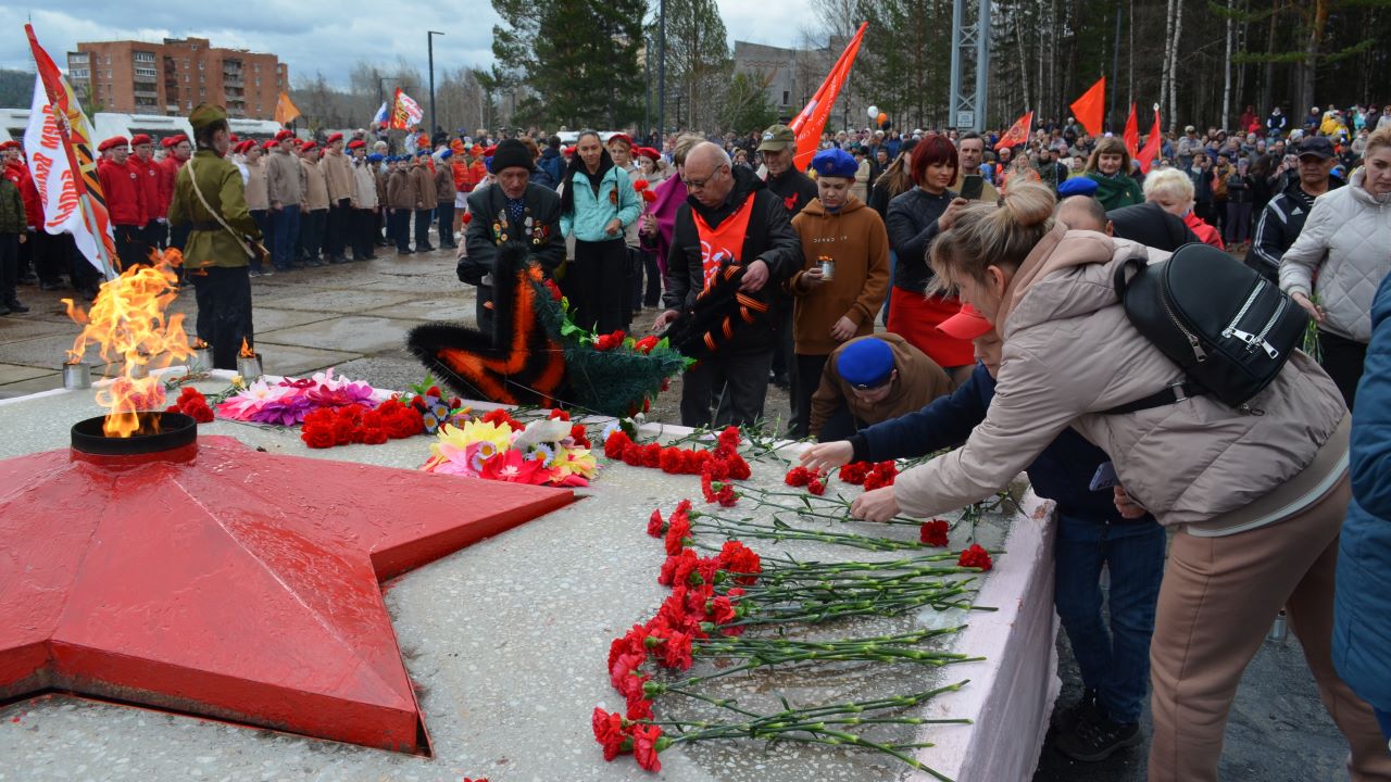 Равнение на Победу | 16.05.2024 | Новости Железногорск-Илимского -  БезФормата